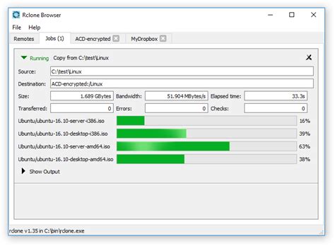rclone gui windows.